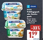 Frühlingsquark oder Gewürzquark im Angebot bei ALDI SÜD in Reutlingen Frühlingsquark oder Gewürzquark Angebote von MILRAM bei ALDI SÜD Reutlingen für 1,99 €