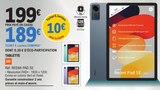 E.Leclerc - TABLETTE : offre du catalogue Promo TABLETTE à 189,00 € dans le catalogue E.Leclerc ""