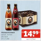 Aktuelles FRANZISKANER Angebot bei Getränke Oase in Hamm ab 14,99 €