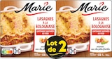 Lasagnes à la Bolognaise - Marie en promo chez Intermarché Super Lasagnes à la Bolognaise - Marie dans le catalogue Intermarché Super