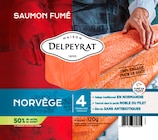 SAUMON FUMÉ DE NORVÈGE MAISON DELPEYRAT - DELPEYRAT en promo chez Auchan Hypermarché Nîmes à 5,79 €