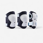 Protektoren Schoner Kinder 3er-Set Inliner Scooter Skate - PLAY blau von OXELO im aktuellen Decathlon Prospekt