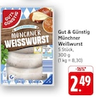 Aktuelles Münchner Weißwurst Angebot bei EDEKA in Mainz ab 2,49 €