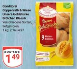 Aktuelles Unsere Goldstücke Brötchen Klassik Angebot bei GLOBUS in Krefeld ab 1,49 €