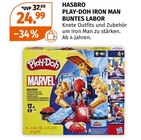 PLAY-DOH IRON MAN BUNTES LABOR von HASBRO im aktuellen Müller Prospekt für 24,99 €