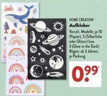 Aufkleber Papier im ALDI SÜD Prospekt Aufkleber Papier von HOME CREATION im aktuellen ALDI SÜD Prospekt für 0,99 €
