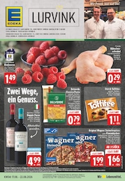 Supermarkt Prospekt von EDEKA Sonsbeck EDEKA Prospekt: "Aktuelle Angebote", 30 Seiten, 17.08.2026 - 22.08.2026