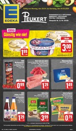 Aktueller EDEKA Supermärkte Prospekt für Prebitz: Wir lieben Lebensmittel! mit 24} Seiten, 29.04.2024 - 04.05.2024