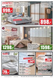 Möbel Mahler Siebenlehn Kopfkissen im Prospekt 