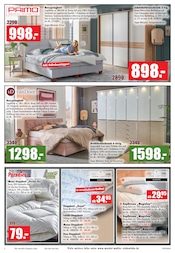 Aktueller Möbel Mahler Siebenlehn Prospekt mit Kleiderschrank, "MEGALANGE EINKAUFSWOCHE MIT VERKAUFSOFFENEM SONNTAG", Seite 4