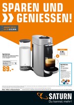 Saturn Prospekt "SPAREN UND >> GENIESSEN!", 1 Seiten, für Overath, 01.12.2019 - 08.12.2019 Saturn Prospekt "SPAREN UND >> GENIESSEN!", 1 Seiten, für Overath, 01.12.2019 - 08.12.2019