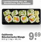 Räucherlachs Mango Angebote von California bei E center Weinheim für 9,69 €