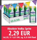 Vodka Sprite von Absolut im aktuellen Nuck Getränke Prospekt für 2,29 €