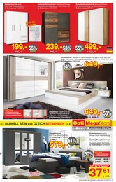 Kleiderschrank Angebot im aktuellen Opti-Megastore Prospekt auf Seite 7