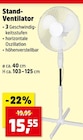 Stand-Ventilator im Angebot bei Thomas Philipps in Essen Stand-Ventilator Angebote bei Thomas Philipps Essen für 15,55 €