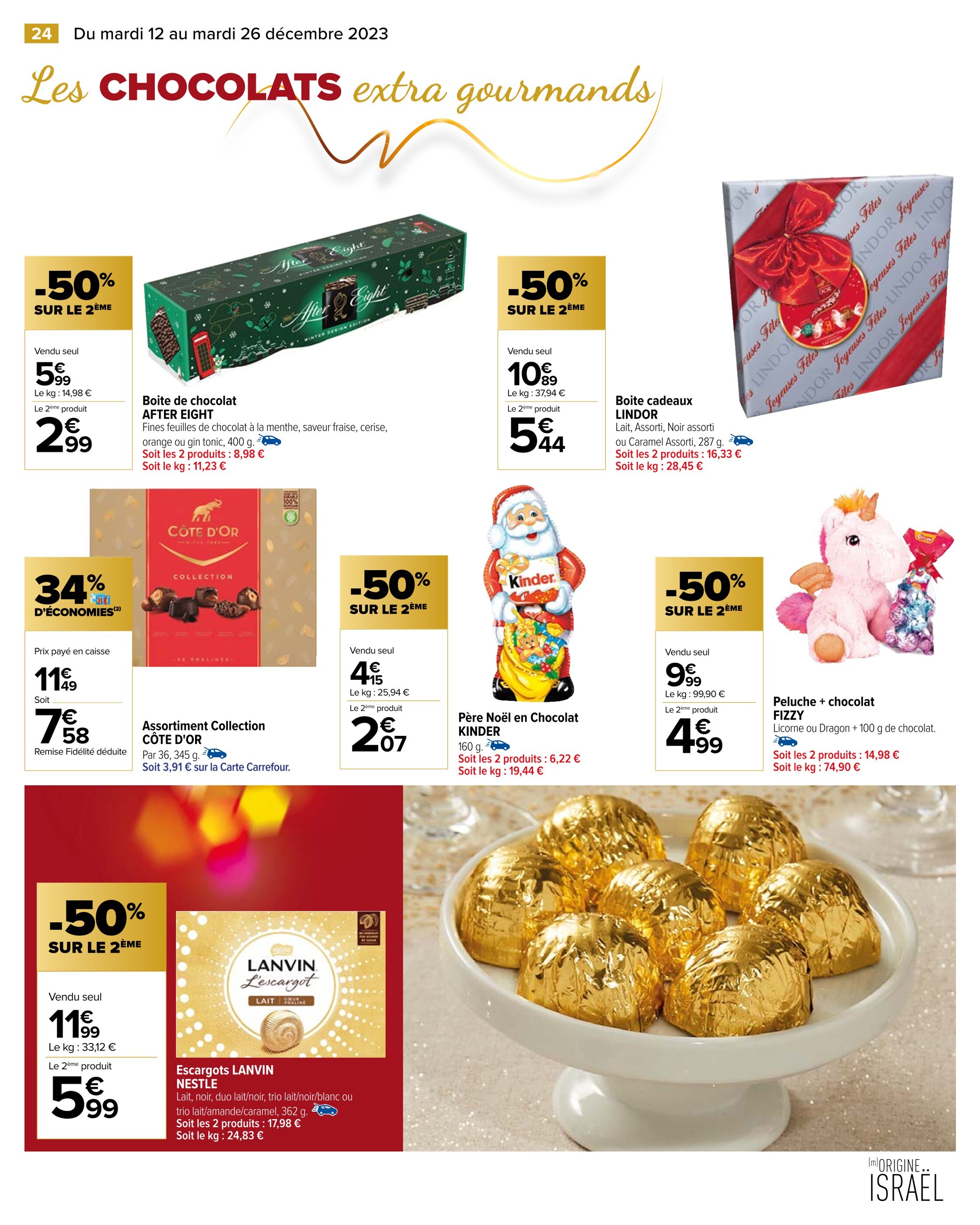 Chocolat De Noël Cora ᐅ Promos et prix dans le catalogue de la