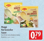 Für Genießer Kräuter Sauce Angebote von Maggi bei famila Nordost Elmshorn für 0,79 €