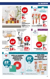 Prix et réduction Essoreuse À Salade dans le prospectus Super U en cours Offre Essoreuse À Salade dans le catalogue Super U du moment à la page 13