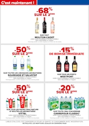 Promos Bouteille dans le catalogue "CHOCOLAT & CAFÉ" de Carrefour à la page 50