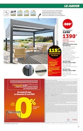 Pergola Angebote im Prospekt "LES PRIX BAS spécial plein air" von Hyper U auf Seite 11