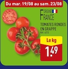 Promo Tomates Rondes en Grappe à 1,49 € dans le catalogue Aldi à Savigny-sur-Orge