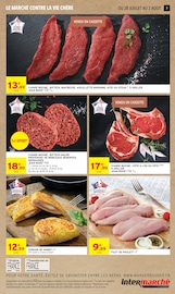 Promos Viande dans le catalogue "-50% DE REMISE IMMÉDIATE SUR LE 2ÈME" de Intermarché Super Viande en promo dans le catalogue Intermarché Super à la page 7