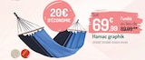 Hamac graphik - Botanic à Saint-Maur-des-Fossés Hamac graphik en promo chez Botanic Saint-Maur-des-Fossés à 69,99 €