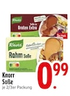 Braten Extra Soße im EDEKA Prospekt Braten Extra Soße von Knorr im aktuellen EDEKA Prospekt für 0,99 €