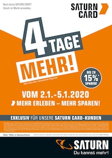 Saturn, 4 TAGE MEHR! für Berlin