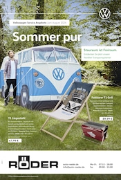 Volkswagen Prospekt für Dinslaken: "Sommer pur", 1 Seite, 01.06.2024 - 31.08.2024