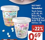 Streusel-Mix Blüten von Back Family im aktuellen ALDI SÜD Prospekt für 0,69 €