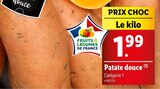 Patate douce en promo chez Lidl Strasbourg à 1,99 €