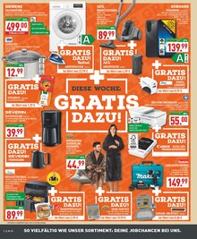 Waschmaschine im Marktkauf Prospekt "Aktuelle Angebote" mit 28 Seiten (Dinslaken)