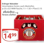 Weissbier Angebote von Erdinger bei GLOBUS Frechen für 14,99 €