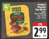EDEKA Bernstadt - Pflanzliche Spare Ribs Art Angebot im Prospekt Pflanzliche Spare Ribs Art bei EDEKA im Bernstadt Prospekt für 2,99 €