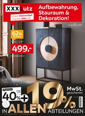 Kommode im XXXLutz Möbelhäuser Prospekt in Heinsberg Aktueller XXXLutz Möbelhäuser Prospekt mit Kommode, "Aufbewahrung, Stauraum & Dekoration!", Seite 1