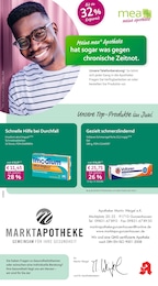 mea - meine apotheke Prospekt für Gunzenhausen mit 4 Seiten mea - meine apotheke Prospekt für Gunzenhausen: "Unsere Juni-Angebote", 4 Seiten, 01.06.2026 - 30.06.2026