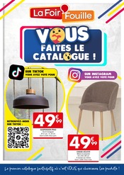 Chaise Angebote im Prospekt "Vous faites le catalogue ! " von La Foir’Fouille auf Seite 1