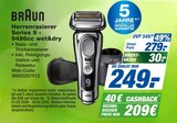 Herrenrasierer Series 9 - 9486cc wet&dry im Angebot bei expert in Göttingen Herrenrasierer Series 9 - 9486cc wet&dry Angebote von Braun bei expert Göttingen für 209,00 €