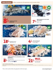 Promos Réfrigérateur dans le catalogue "LES HALLES d'automne" de Auchan Supermarché Réfrigérateur en promo dans le catalogue Auchan Supermarché à la page 6