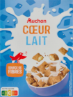 CÉRÉALES COEUR LAIT AUCHAN - AUCHAN en promo à 2,31 € chez Auchan Hypermarché CÉRÉALES COEUR LAIT AUCHAN - AUCHAN dans le catalogue Auchan Hypermarché