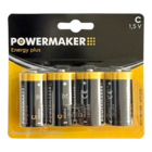 4er-Pack C Batterien Angebote von POWERMAKER bei Netto mit dem Scottie Stendal für 2,99 €