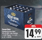 mexikanisches Bier Angebote von Corona Extra bei EDEKA Annaberg-Buchholz für 14,99 €