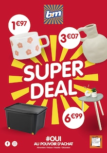 Prospectus B&M de la semaine "SUPER DEAL" avec 18 pages, valide du 02/01/2026 au 27/01/2026 pour Mondeville et alentours