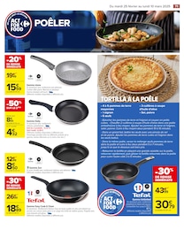 Offre Poêle En Aluminium dans le catalogue Carrefour du moment à la page 73