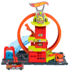 Caserne de pompier super boucle - HOT WHEELS dans le catalogue La Grande Récré