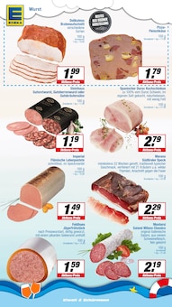 Wurst im aktuellen EDEKA Prospekt (Recklinghausen) Wurst im EDEKA Prospekt "Aktuelle Angebote" mit 22 Seiten (Recklinghausen)