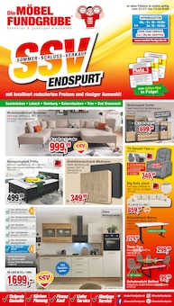 Sofa im Die Möbelfundgrube Prospekt "SSV-ENDSPURT" mit 24 Seiten (Saarbrücken)