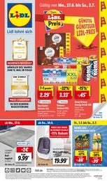 Lidl Prospekt für Parkstetten mit 63 Seiten Lidl Prospekt für Parkstetten: "LIDL LOHNT SICH", 63 Seiten, 27.06.2022 - 02.07.2022
