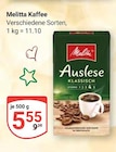 Auslese Klassisch im Angebot bei GLOBUS in St. Ingbert Auslese Klassisch Angebote von Melitta bei GLOBUS St. Ingbert für 5,55 €